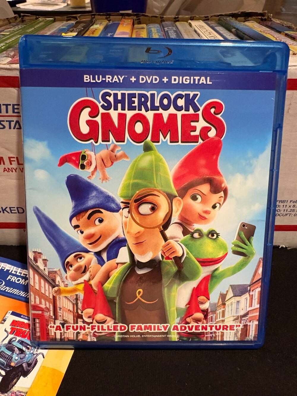 Sherlock Gnomes Blu-Ray & dvd